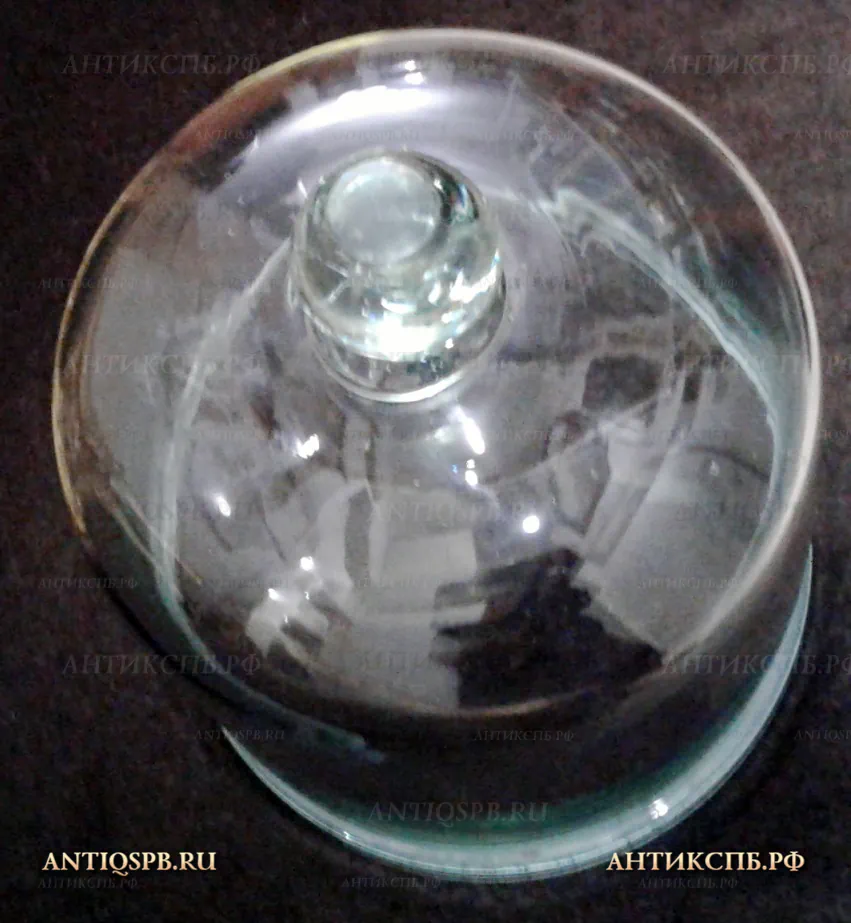 Колба стеклянная антикварная. ХIХ век. Россия. №21898